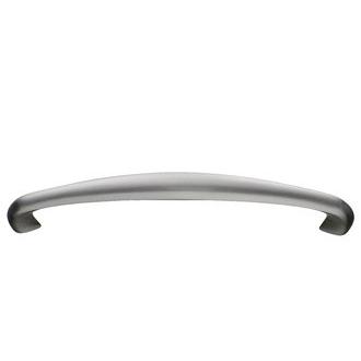 Smedbo B6071 5 1/8 in. Saddle Pull in Brushed Chrome from the Design Collection